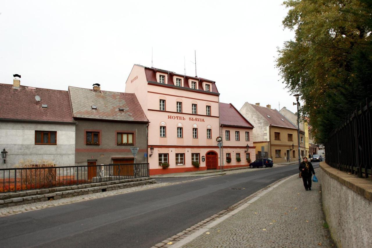 Hotel Slavie Klášterec nad Ohří Exterior foto